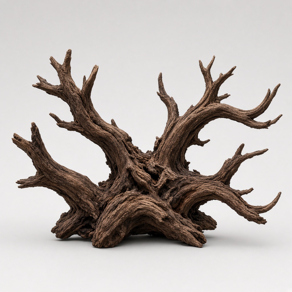 Natural aquarium driftwood for aquascaping